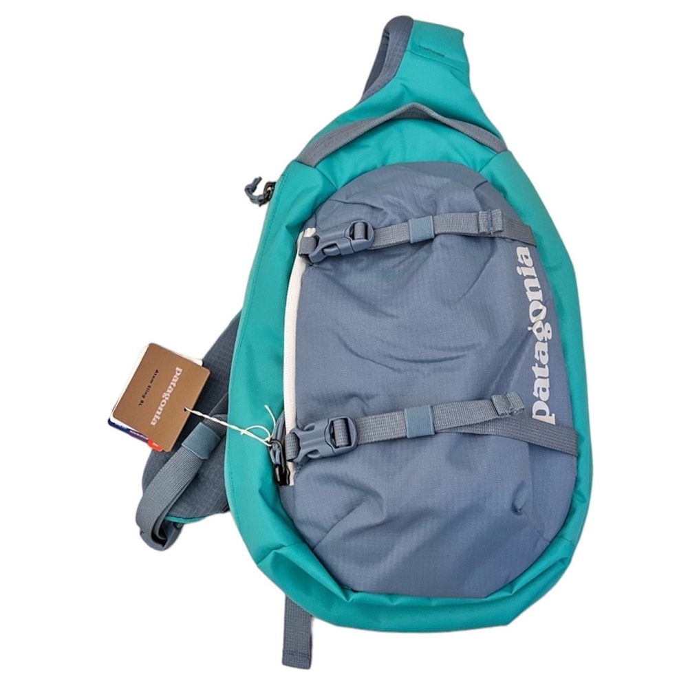 New with tag Patagonia Fresh Teal ATOM SLING 8L bag - Picture 1 of 8